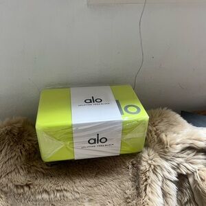 Two Alo Uplifting Yoga Block in Lime Green (Qty 2)